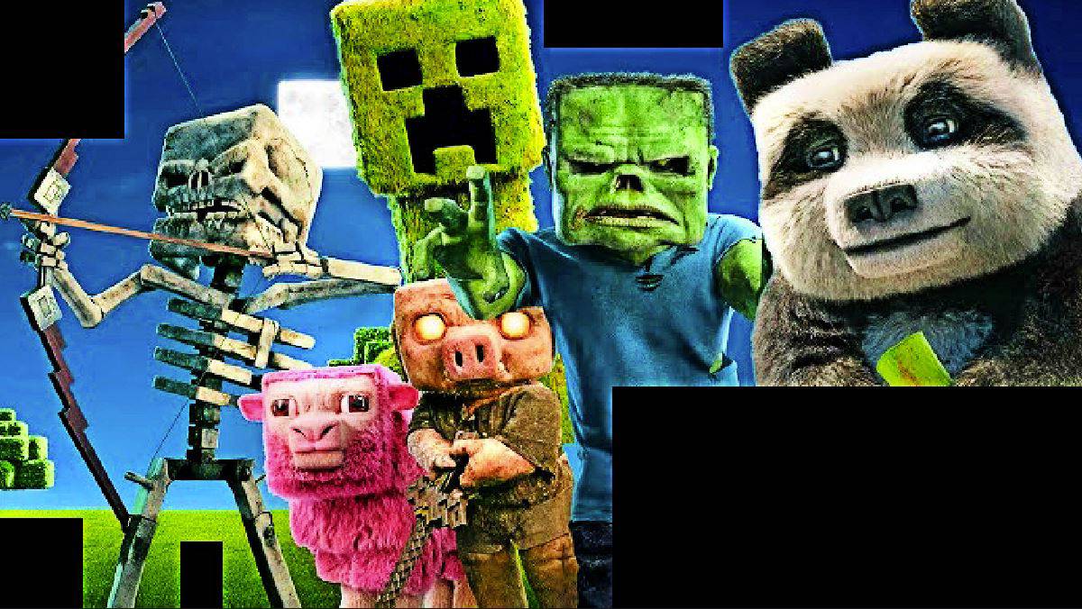 Майнкрафт в Кино 🕋 Minecraft Movie | 2025 #реакция #minecraft #yosquad  @ParaToxic