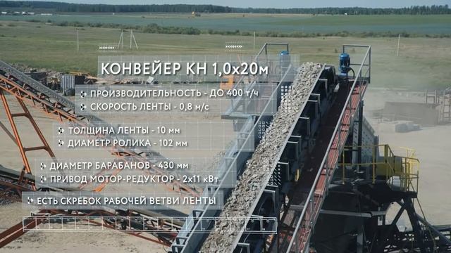 Дробильно-сортировочный комплекс ДРОБсервис ДСК-400