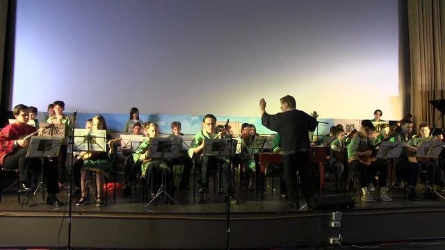 рнп При тумане, при долине исп. Оркестр Аккорд рук. Гаврилова Н.А. ЧДШИ
