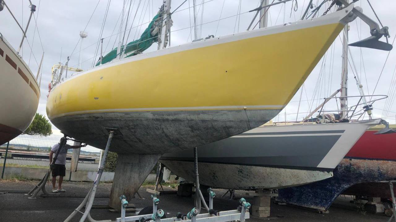 Ремонт парусной яхты Morev ship