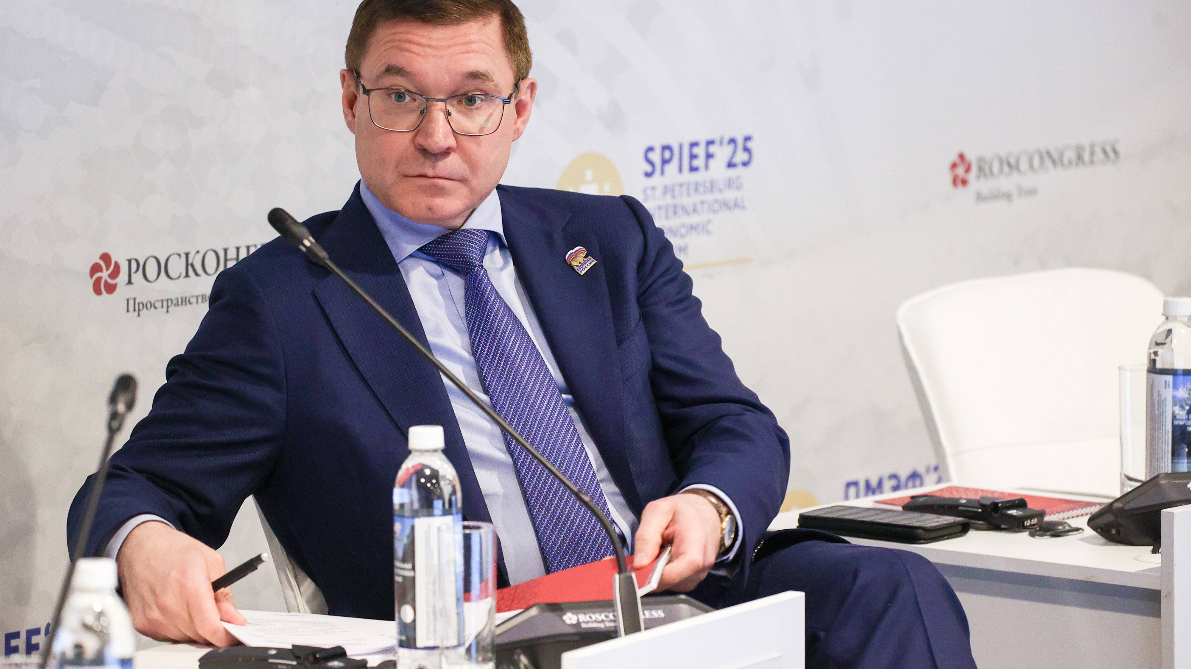 Выступление Владимира Якушева на сессии в рамках деловой программы ПМЭФ-2025