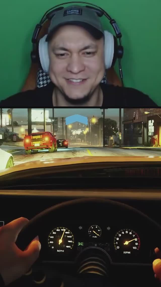 Когда прогуливал уроки вождения в GTA V — Момент со стрима ❤️