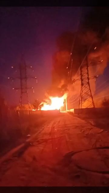 Пожар посёлок Большое Козино 20.06.2025г.