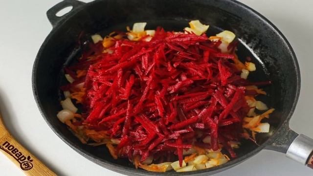 Борщ с аджикой