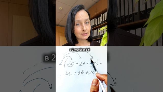 Как раскрыть скобки и не запутаться. Распределительный закон