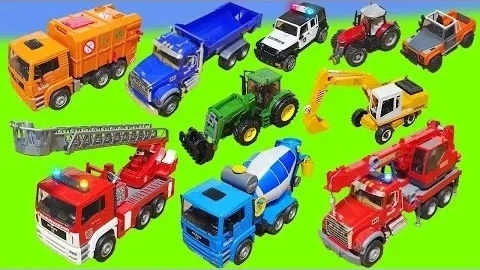 Игра в распаковку автомобильных игрушек для тяжелых условий эксплуатации, игра в распаковку автомоби