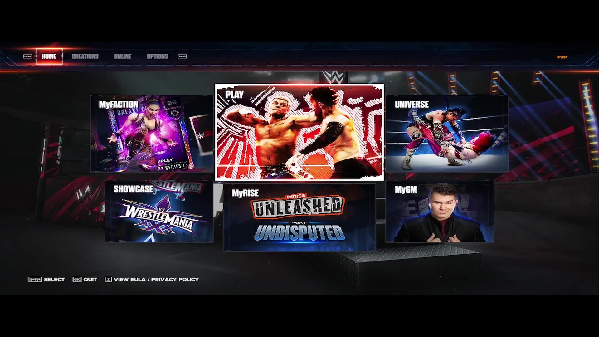 WWE2K24 женская битва