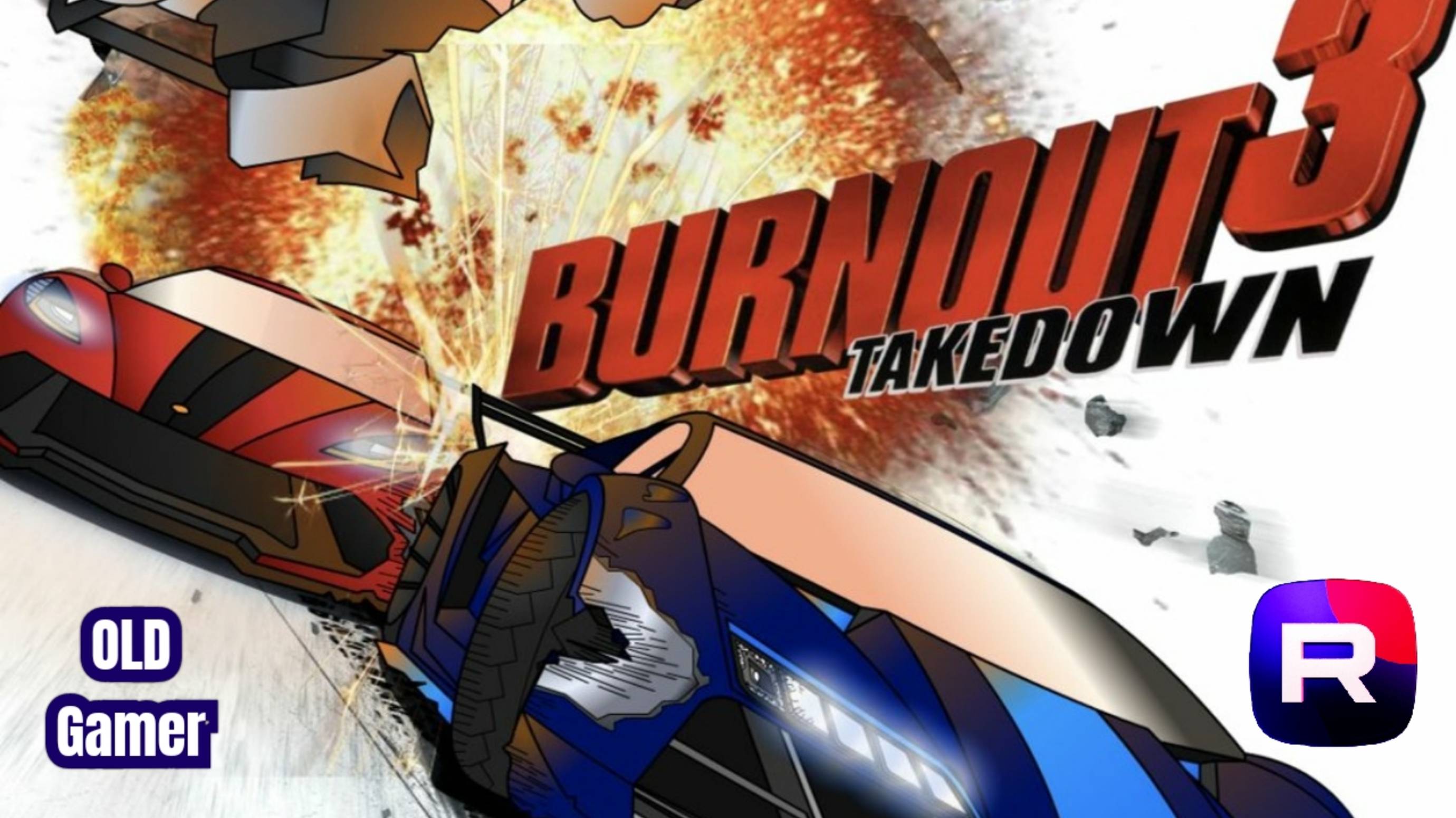 BURNOUT-3 (PS2) #1 Просто катаю "без комментариев" 🤟