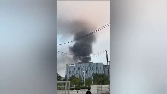 🔥Прилёт иранской ракеты по израильскому городу Беэр-Шева
