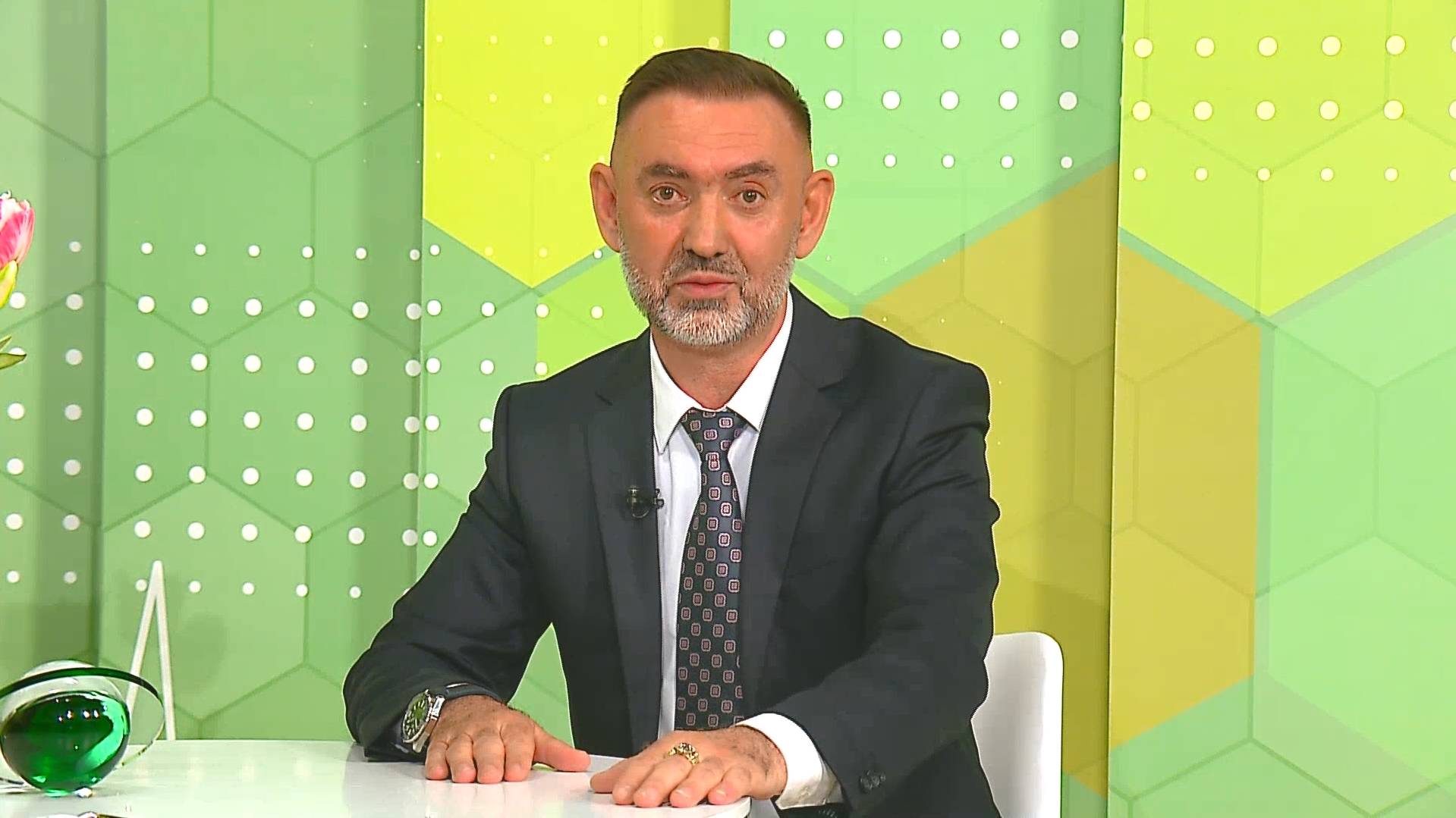 Роберт Климовский на передаче ОРЗ телеканала Эфир