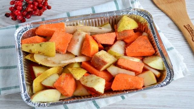 Блюдо из сладкой тыквы