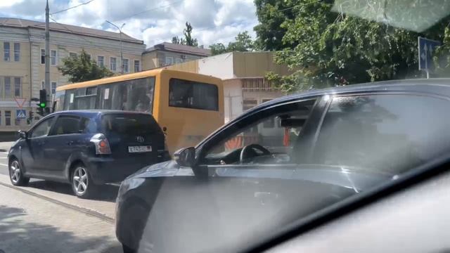 ⚠️ Недавнее ДТП на Пожарке в Донецке