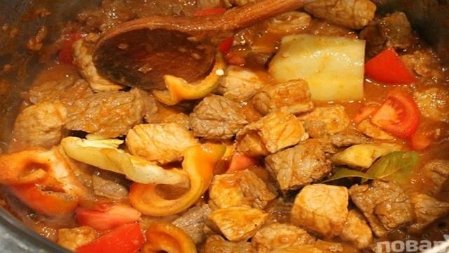 Бограч (венгерский гуляш по-закарпатски)