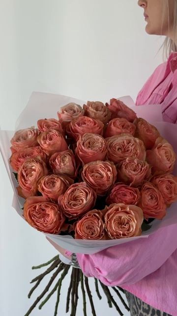 Монобукет эквадорских роз Кахала (25 шт.)