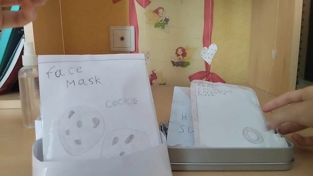 бумажная косметика🫐Собираю бокс 🍉🥥🍇