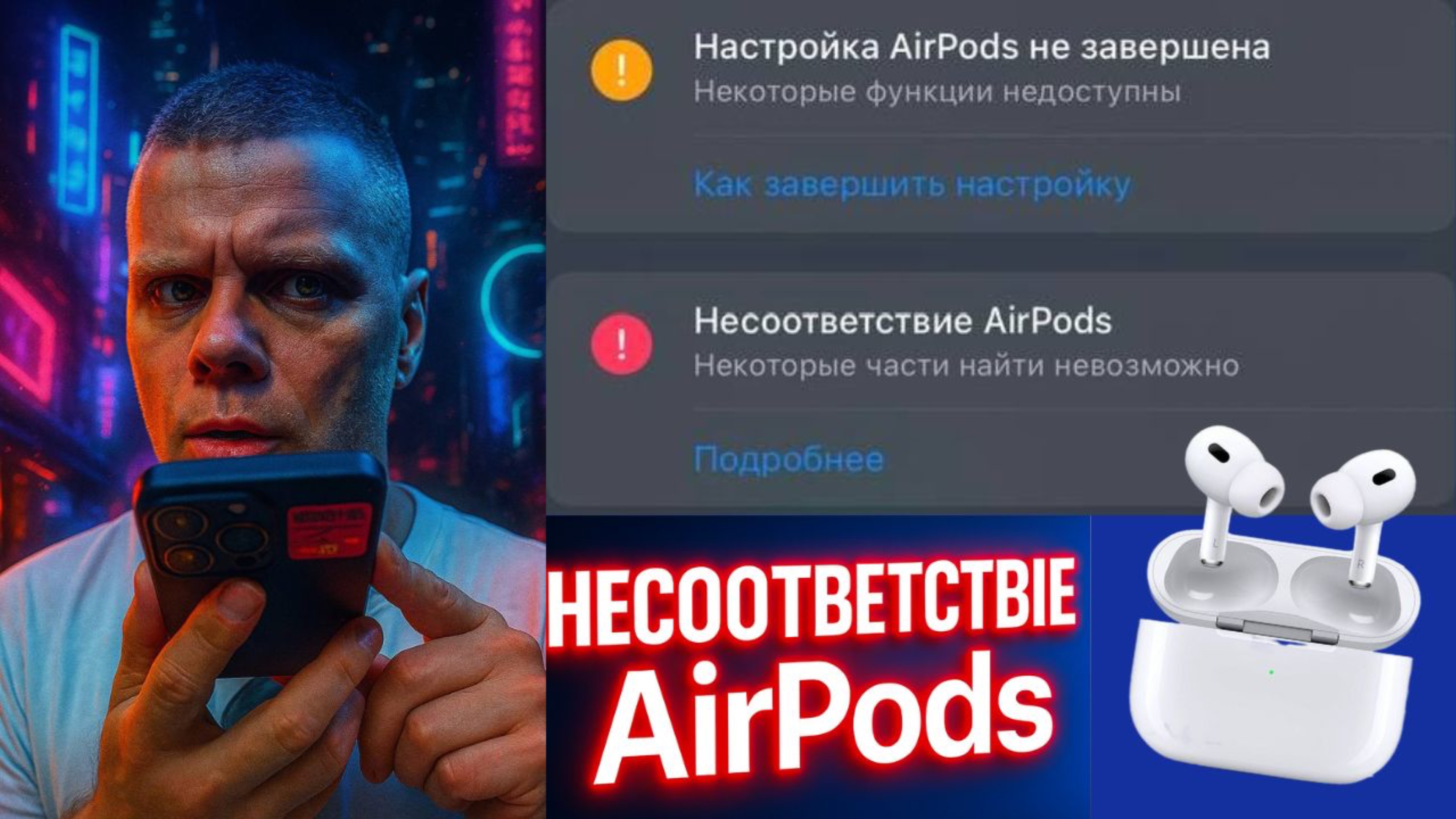 "Несоответствие AirPods: Почему Возникает? Как Исправить? Подробный Разбор!"
