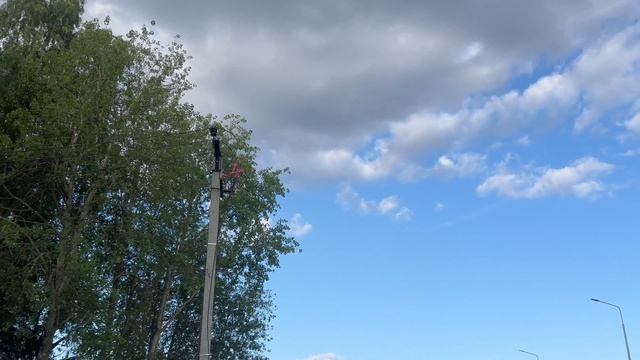 My live. Нежно-голубое небо.