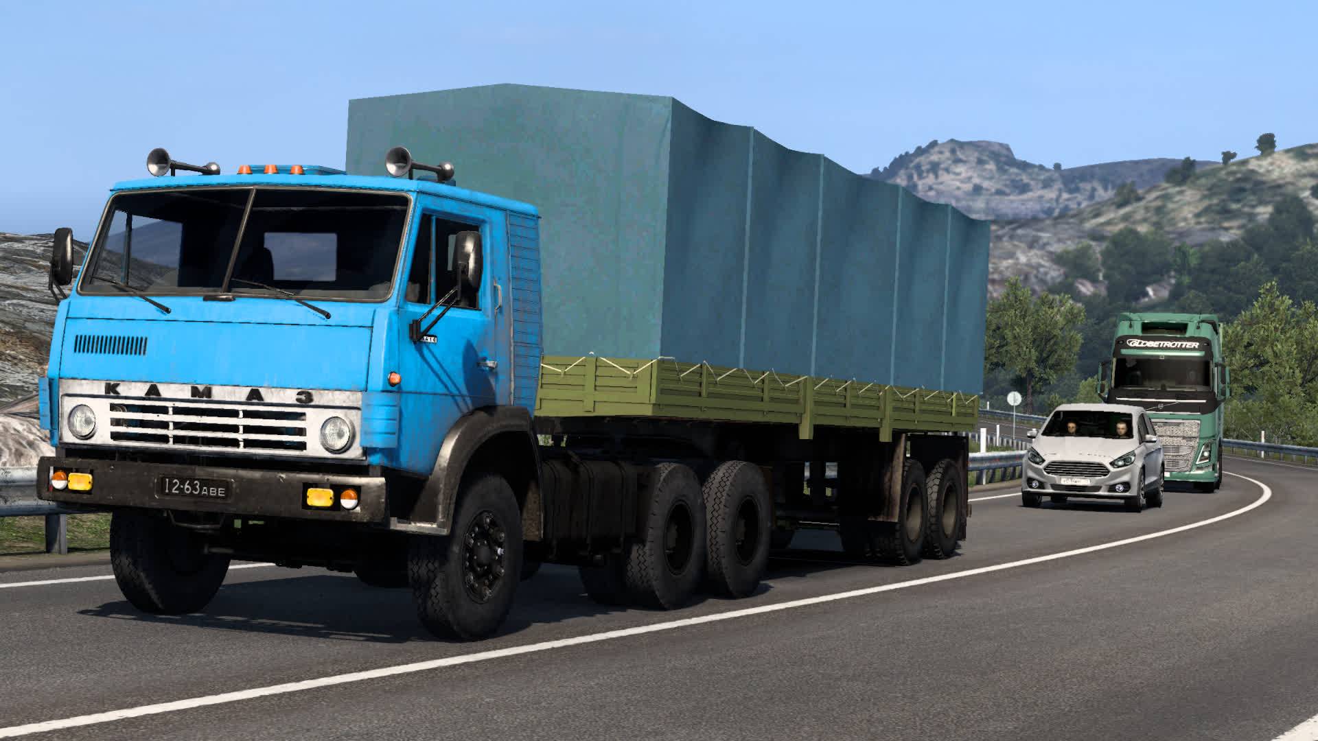 336 / ETS 2 1.53 / Русская сборка / КАМАЗ 5410 / В Казахстан.