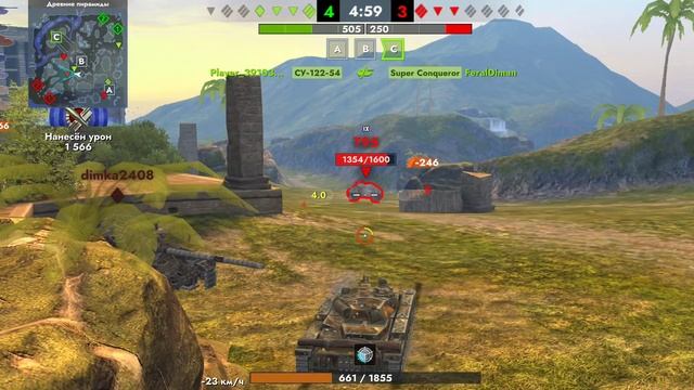 Tanks Blitz. Т-100 ЛТ (8)