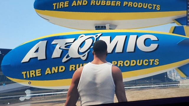 GTA5. Дирижабль на дирижабле