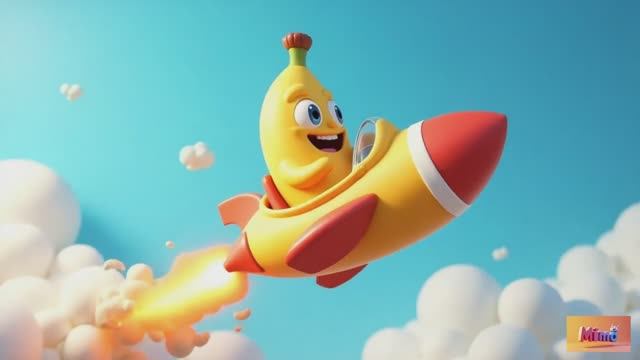 БАНАН-ТАНЦОР! 🍌🎶 Весёлый мультик для детей