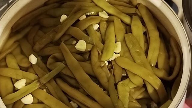 Турша из фасоли)