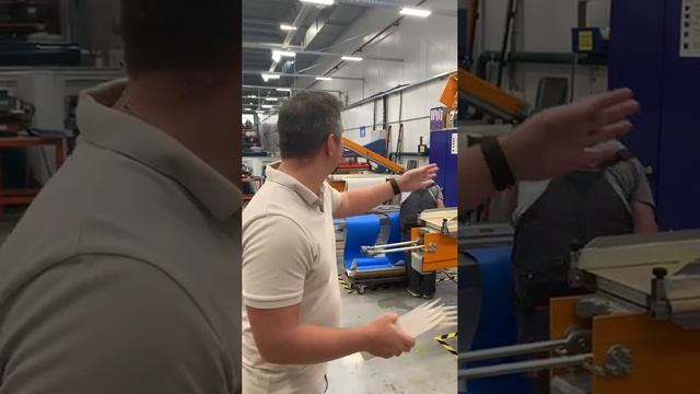 Стыковка пластиковых лент. Цикл видео "Экскурсия по производству пластиковых лент Белтимпэкс"