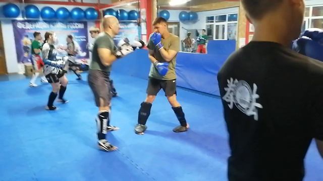 Тренировка Кэмпо-ММА. Защита от бокового удара