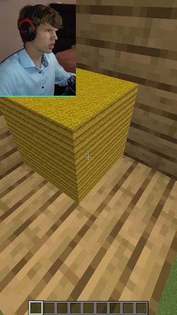 Иллюзия в Майнкрафт! 😯 #shorts #майнкрафт #minecraft #майн