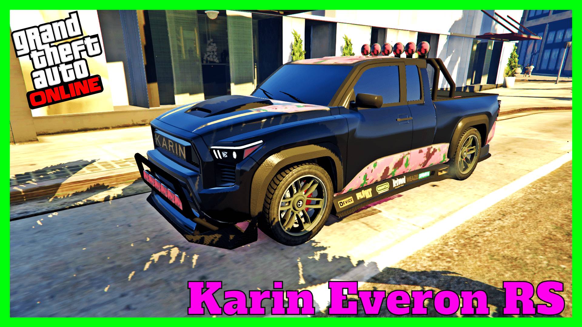 ГТА ОНЛАЙН KARIN EVERON RS ИЗ ОБНОВЛЕНИЕ "MONEY FRONTS "ОБЗОР ТЮНИНГ GTA ONLINE #404