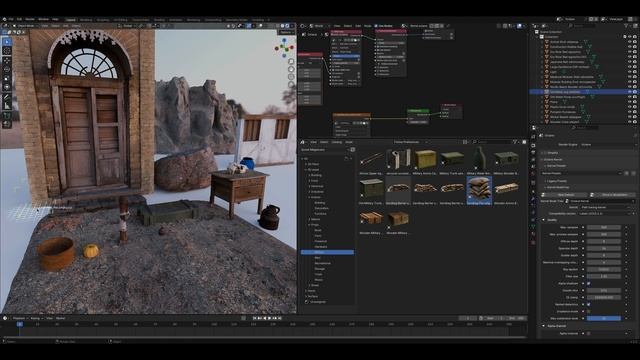 Quixel Megascans Blender Assets for Octane and Cycles