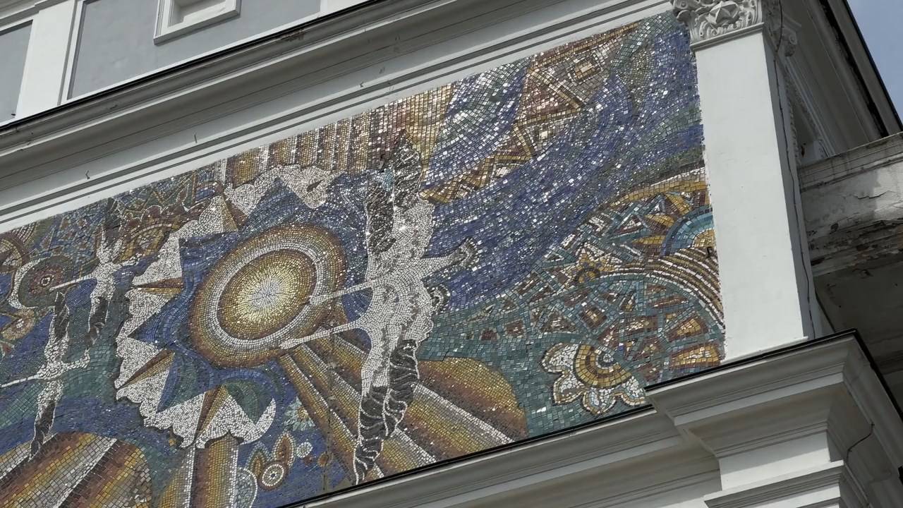 Пешком по Барнаулу: мозаики Барнаула, часть 2