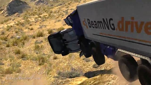 Краш тест: BeamNG Drive High Speed Crashes #39