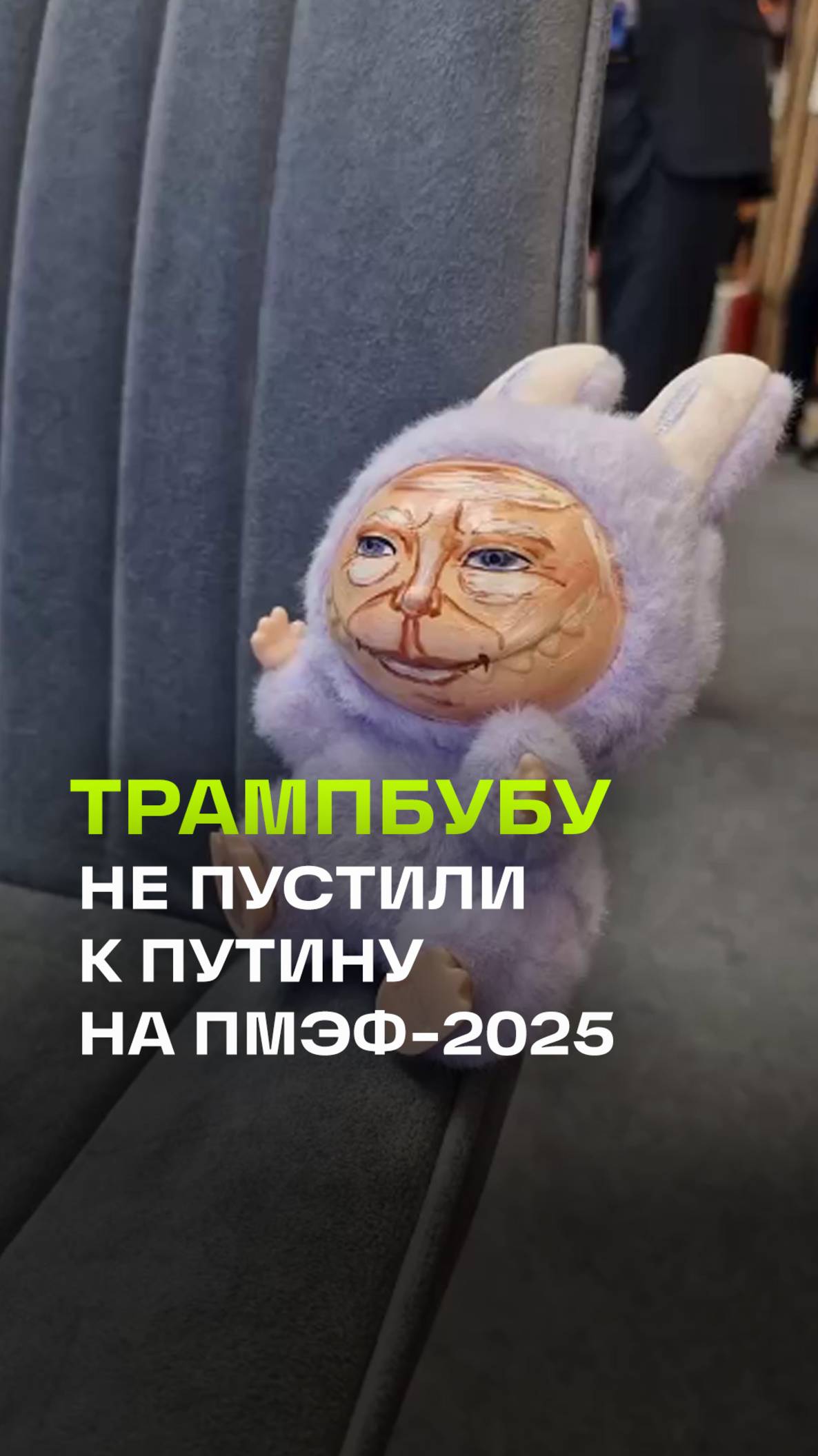 Трампбубу не пустили на пленарное заседание Путина