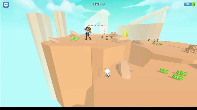 Игра в Кальмара Футбол 16