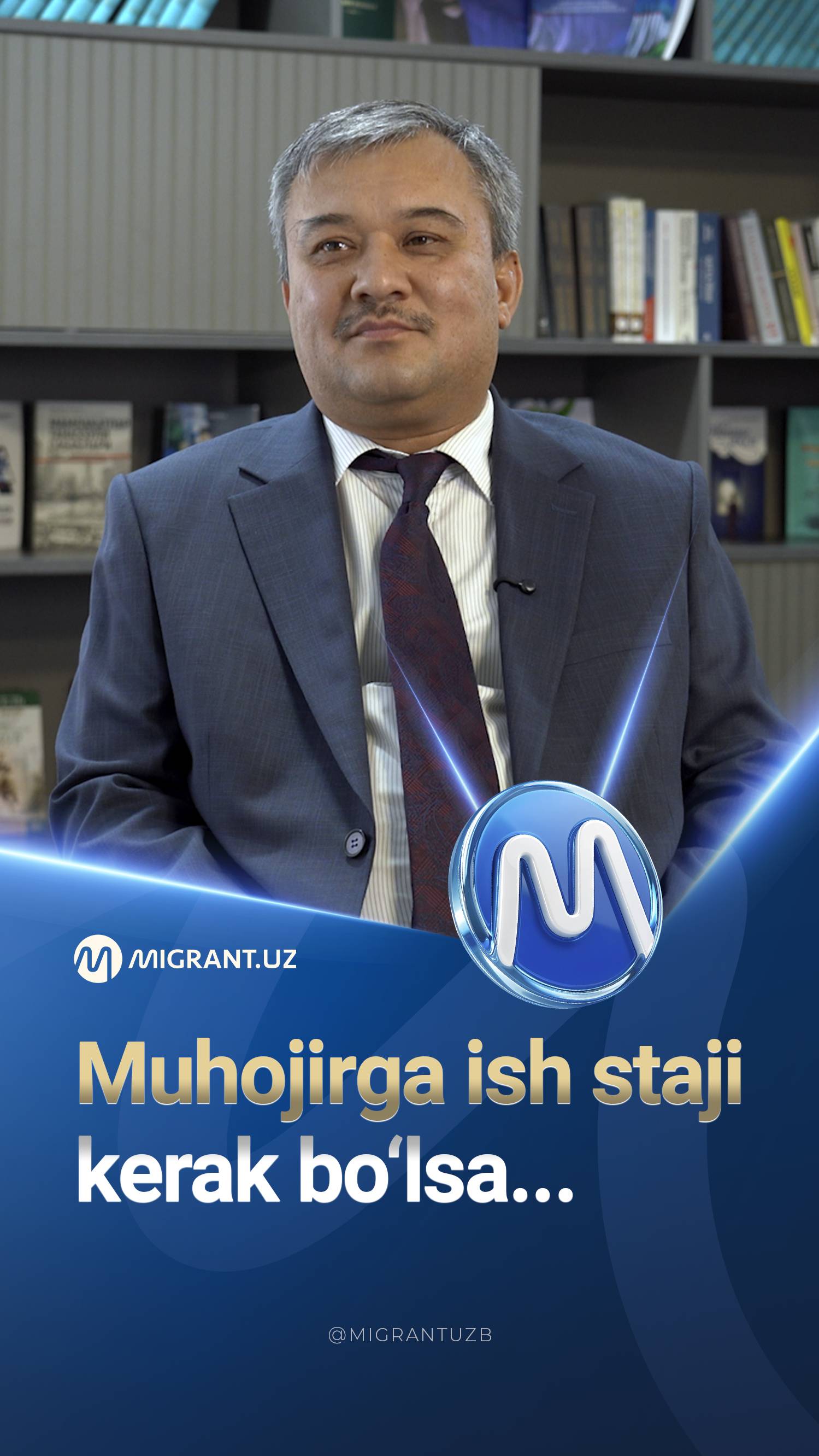 Muhojirga ish staji kerak bo'lsa...