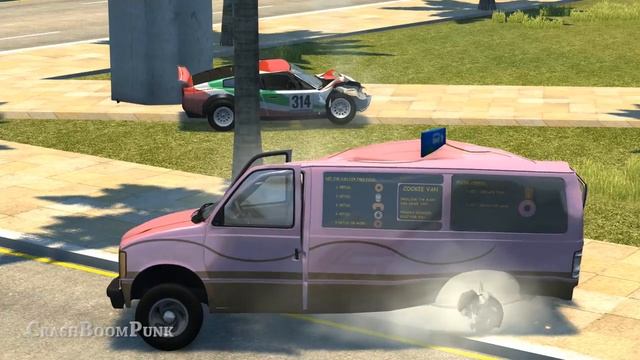 Краш тест: BeamNG Drive Realistic High Speed Crashes #1