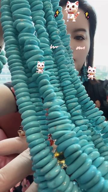 250619-7 Sleeping Beauty Turquoise Strand: Sky Blues Flowing at Your Fingertips
