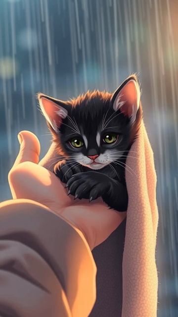 The Heartbreaking Journey of a Stray Kitten