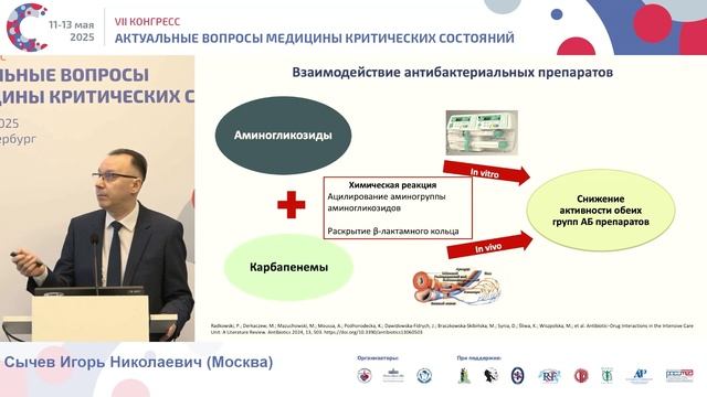 Продленная инфузия антибактериальных препаратов Сычев И.Н. АиР СПб 2025