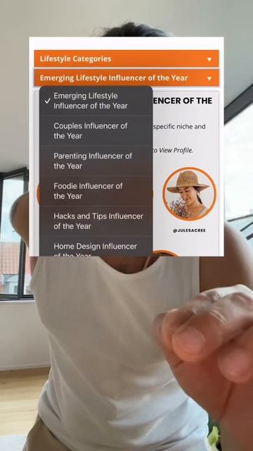Vote for me | American Influencer Awards | creative explained