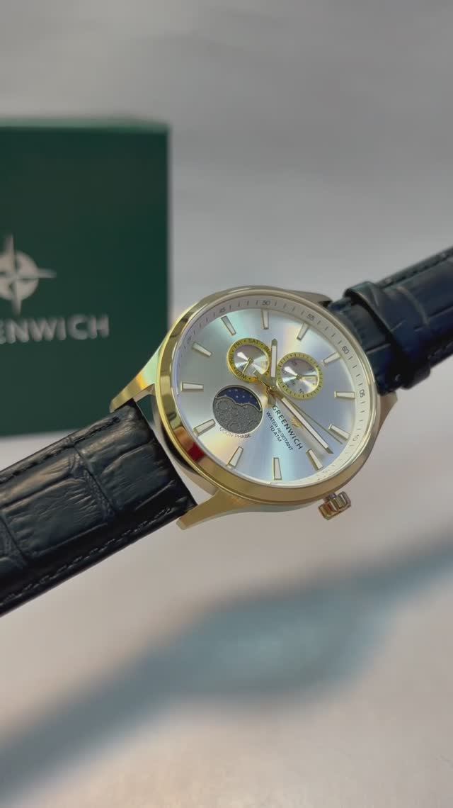 GW 058.21.33, часы мужские Greenwich Moon Walker