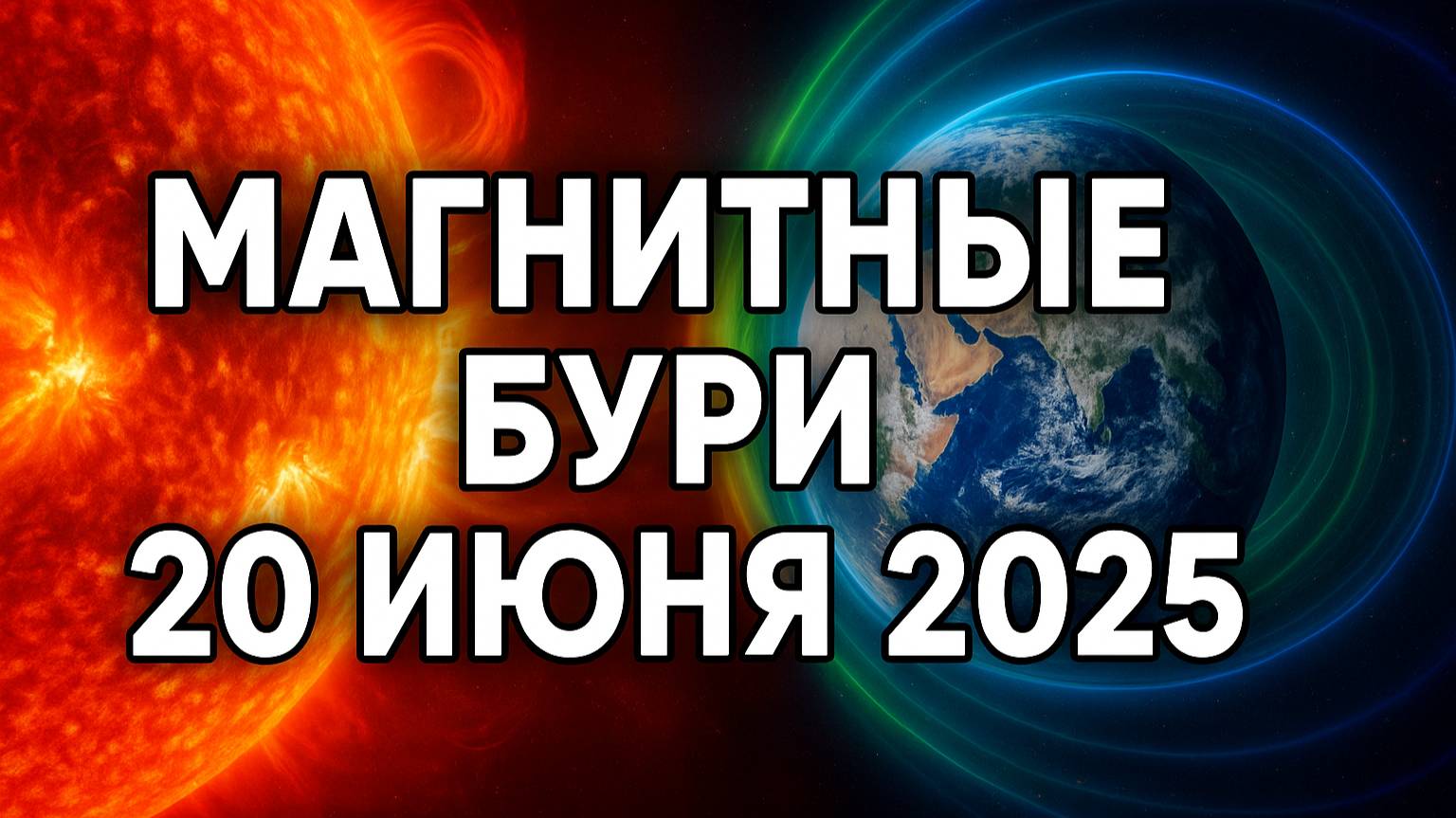 ⚠️ ВНИМАНИЕ! МОЩНАЯ МАГНИТНАЯ БУРЯ 20 ИЮНЯ 2025 — БУДЬ ГОТОВ! 💥