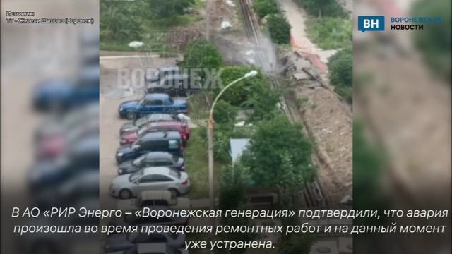 Новый фонтан встретил жителей воронежского Шилово пятничным утром, 20 июня