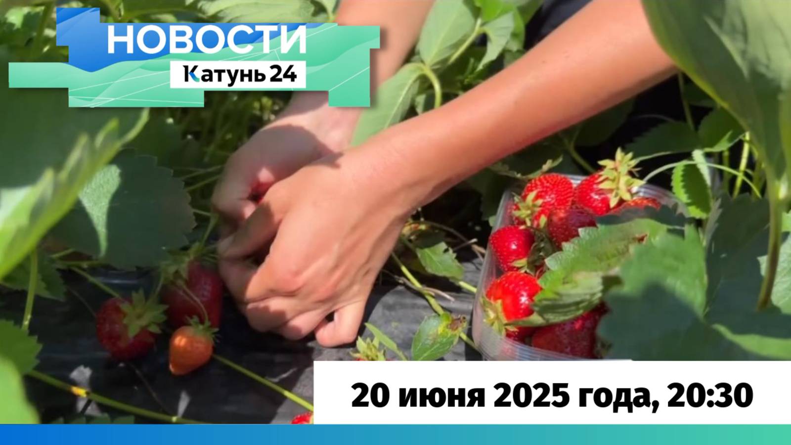 Новости Алтайского края 20 июня 2025 года, выпуск в 20:30