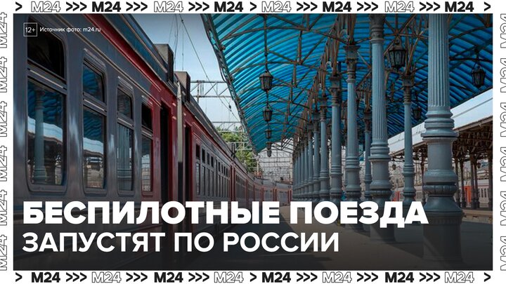 Беспилотные пассажирские составы могут запустить в России до 2030 года - Москва 24