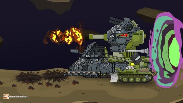 HomeAnimations – Мультики про танки  Черная бездна - Мультики про танки