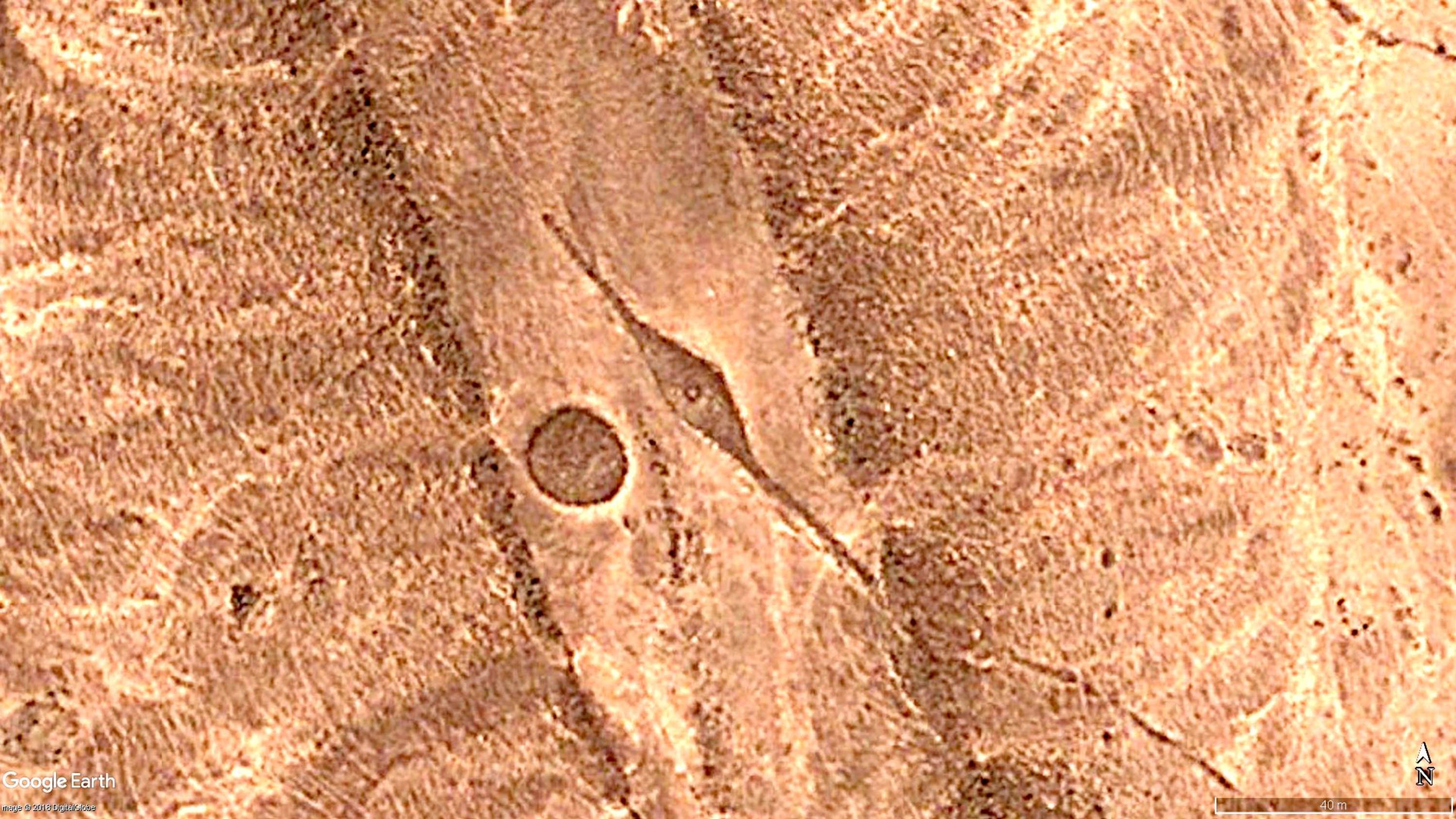 THE SAHARA GEOGLYPHS 20000