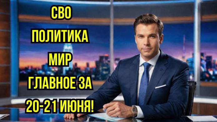 Самые свежие новости России и мира за 20-21 июня 2025 года!