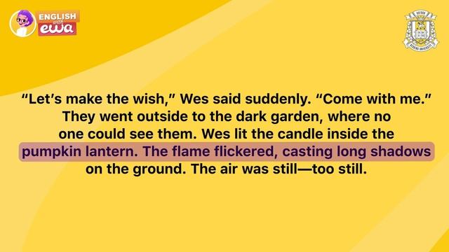 English Audiobooks Level 2 + QUIZ 🎧 Improve English with a Short Story 🎃   The Pumpkin Lantern